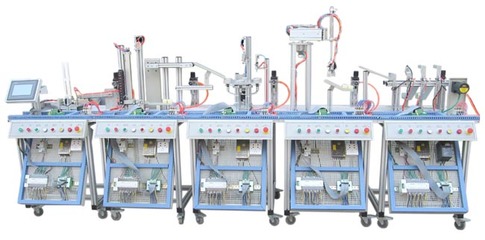 MPS机电一体化柔性生产线加工实训系统(5站)_上海硕博科教设备